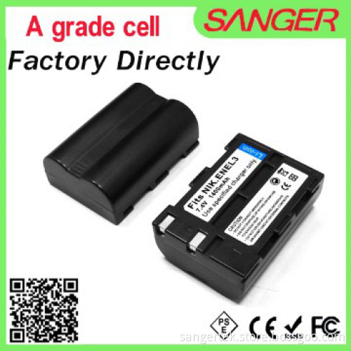 7.4V 1500mAh high quality digital battery for Nikon ENEL3
